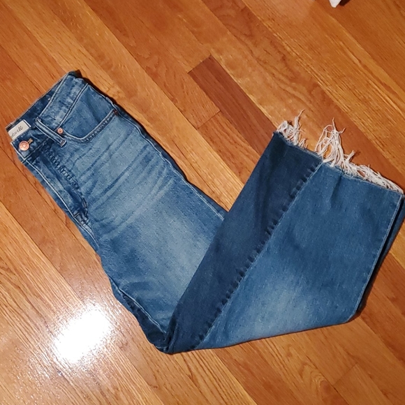 Madewell Wide-Leg Crop Jeans: Gusset Edition - Picture 2 of 9